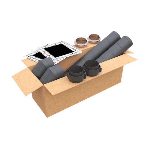 Ubbink Heat Pump Installation Kit - 160mm Dia