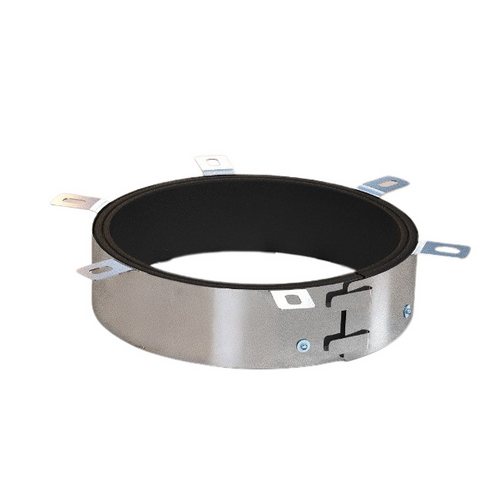 Zehnder Fire Collar With PFA for Luna E/S Dia 125mm for Ceiling Mounting, 50mm Depth
