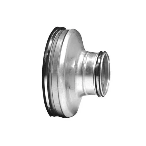 RCU Pressed Concentric Short Reducer Safe Galvanised, 150 to 100mm Diameter