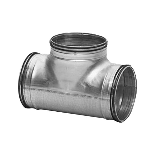 TCPU T-Piece Safe Galvanised, 160/125mm