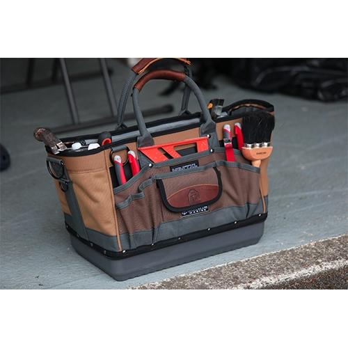 Veto MB-TTXL Wide Full Featured Open Tool Tote with Free DP3 Drill Pouch