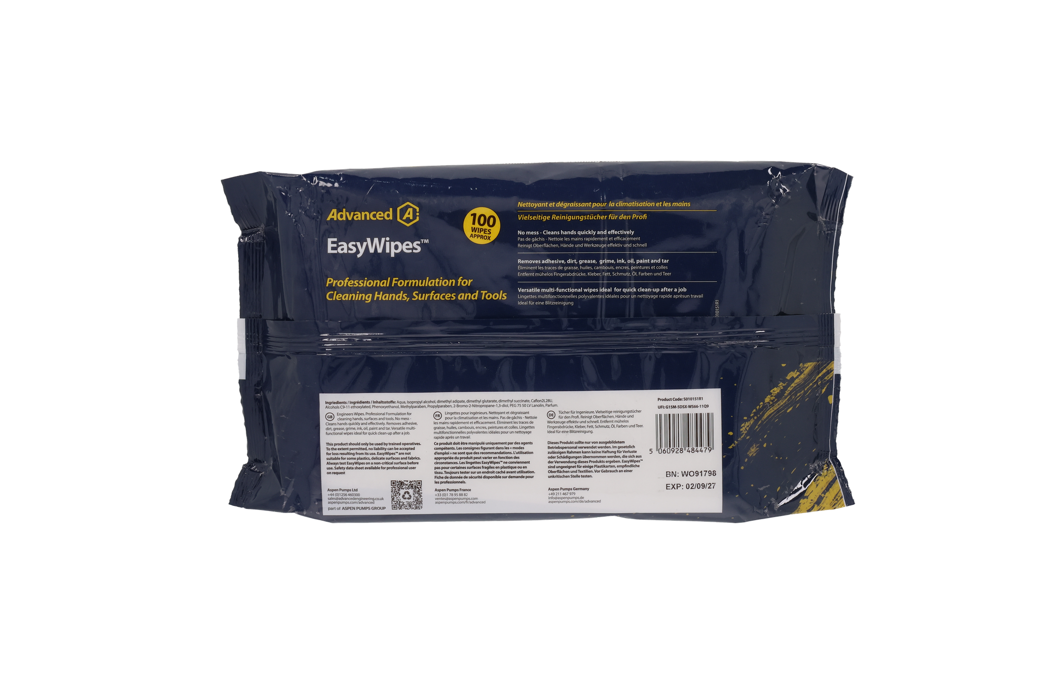 Aspen EasyWipes - Handwipes S010151R1
