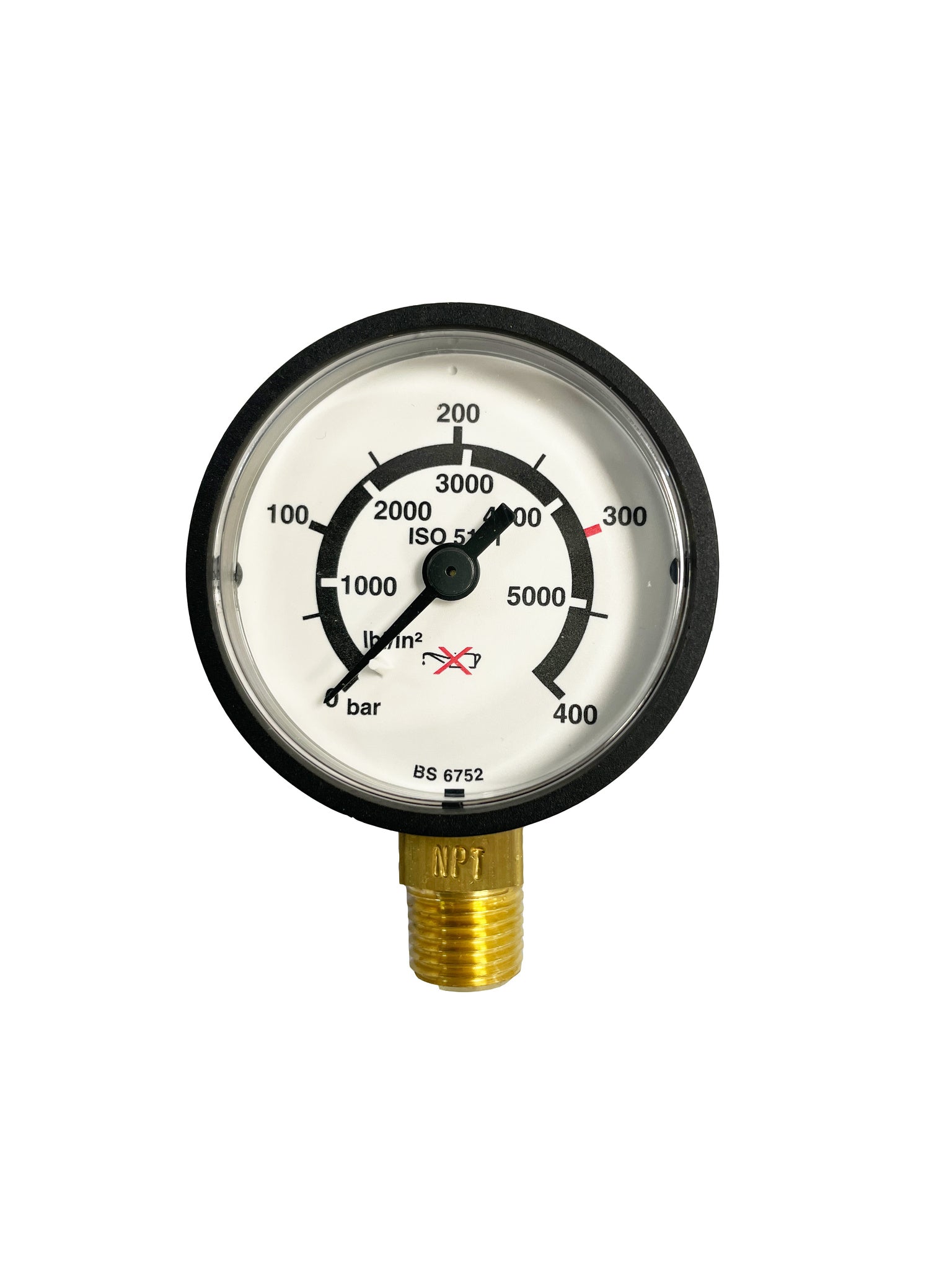 HP Gauge for RS-750 REG 400 bar