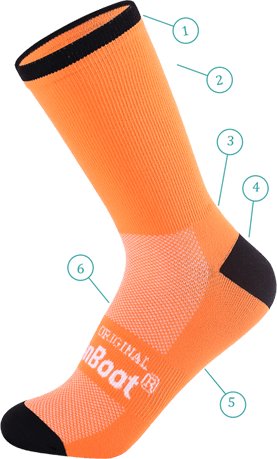 The Original CleanBoot Compression Socks