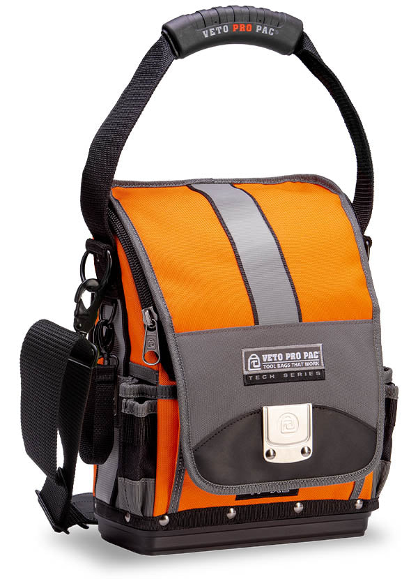 Veto TP-XL Hi-Viz Orange Large Tool Pouch with Free DP3 Drill Pouch