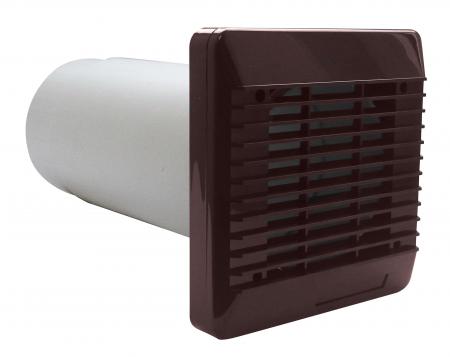 Vent Axia 125mm Wall Fitting Kit Brown
