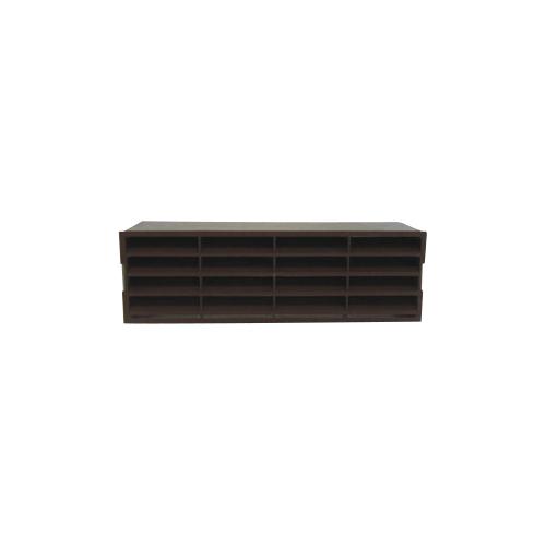 GD rectangular ducting - horizontal airbrick, GD8, brown