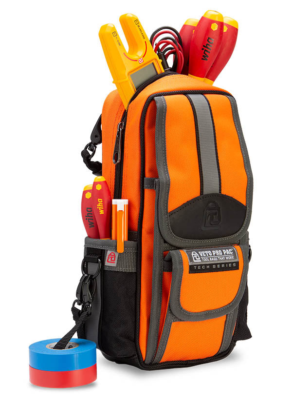 Veto Pro Pac MB2 Tech HVAC Tall Test Meter Tool Bag - VETOMB2 | TradeTools Veto Pro Pac MB2 Tech HVAC Tall Test Meter Tool Bag - VETOMB2 | TradeTools