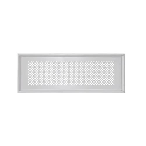 Venezia rectangular designer grille, 350x130 stainless steel
