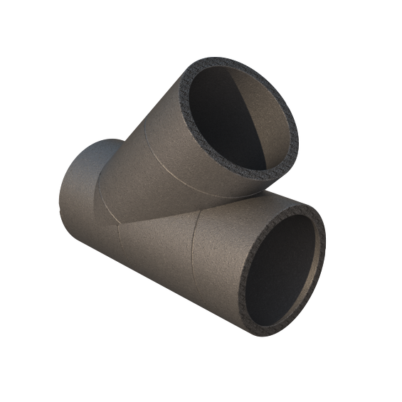 Ubbink 180mm Insulated Duct Y-Piece