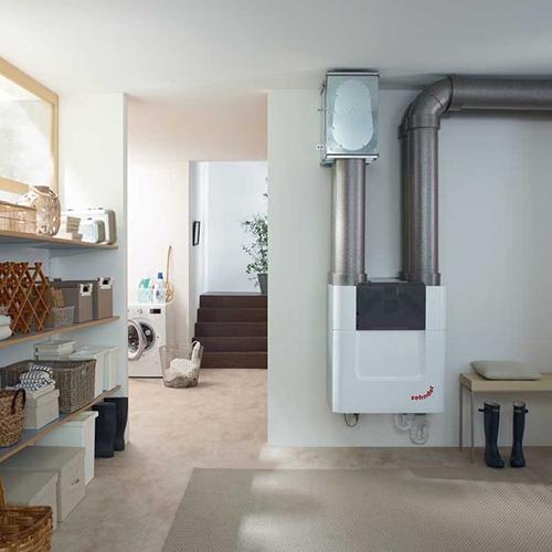 Zehnder ComfoAir Q350 with Pre-Heater, Left Handed