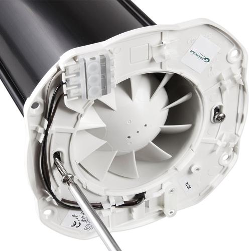 Greenwood Decorative Silent Fan With Timer & Humidistat, Remote Operation - 1B-SR100HTR-DEC-C