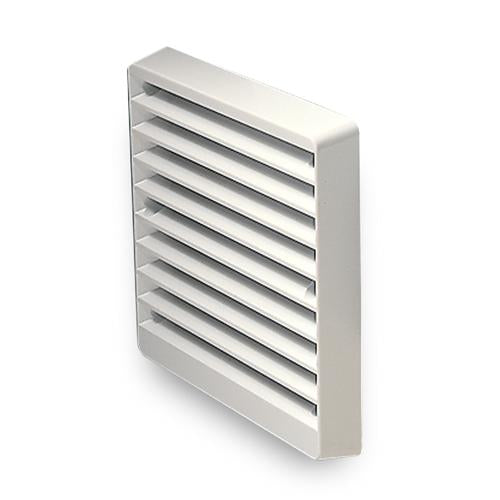 Greenwood 100mm or 4" External wall grille white or brown
