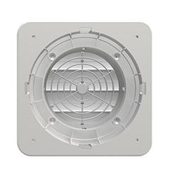 Greenwood Samika LE100 Low Voltage Window Fan with Discreet Cover, Humidistat & Timer - 1B-LE100SVHT-EWLE100