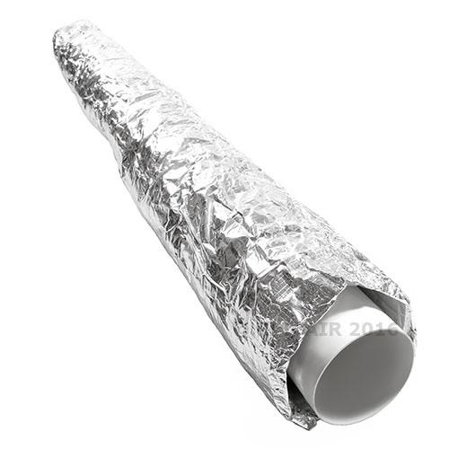100mm-4" Rigid Insulated Ducting - 1.5m length