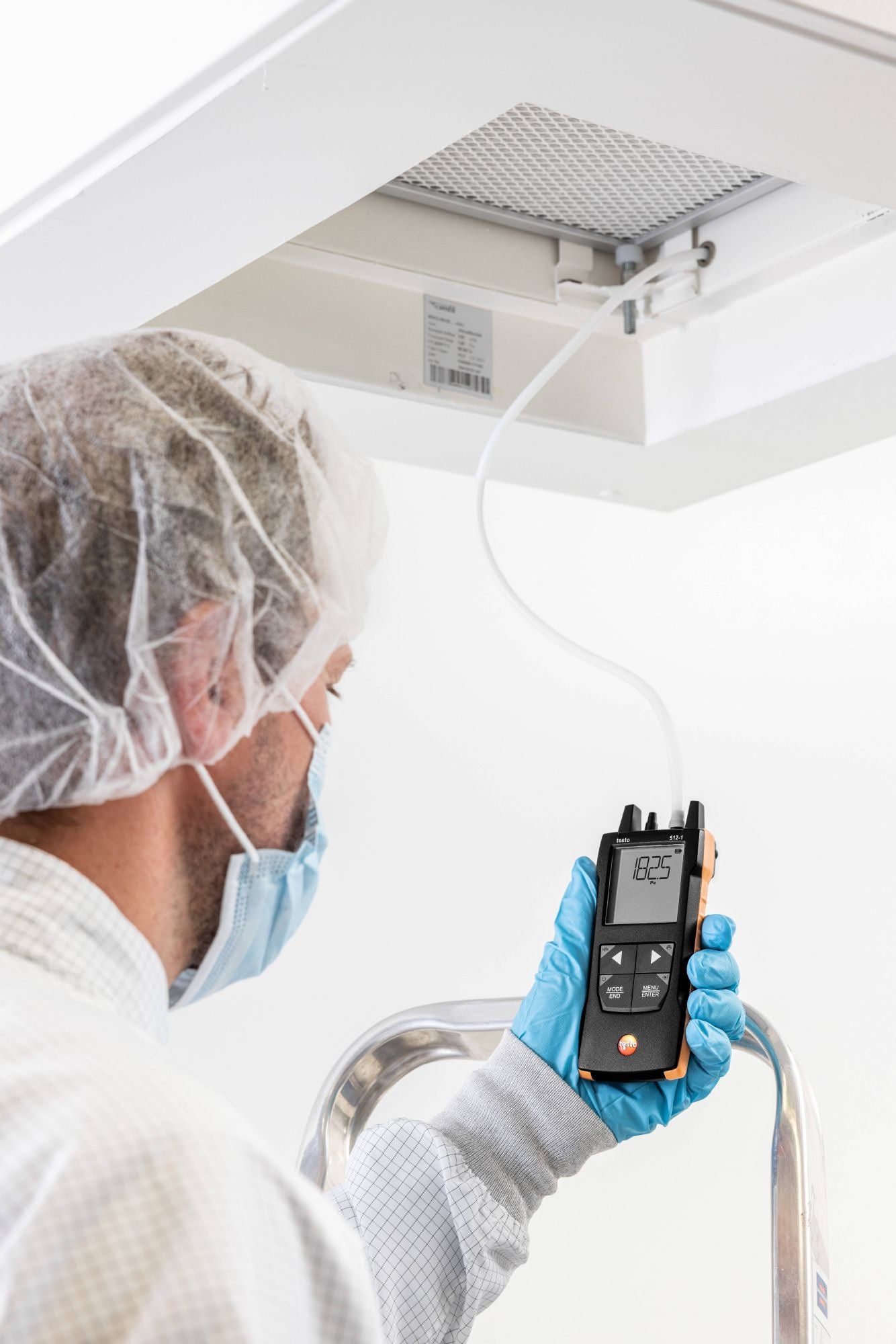 Testo 512-1 - Digital differential pressure measuring instrument with App connection