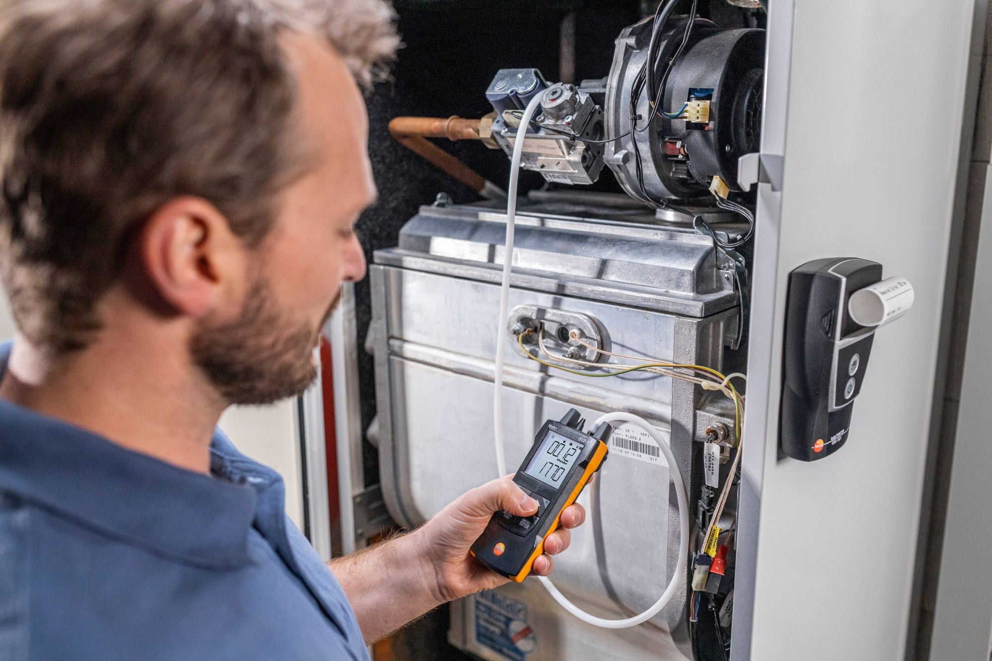 Testo 512-1 - Digital differential pressure measuring instrument with App connection