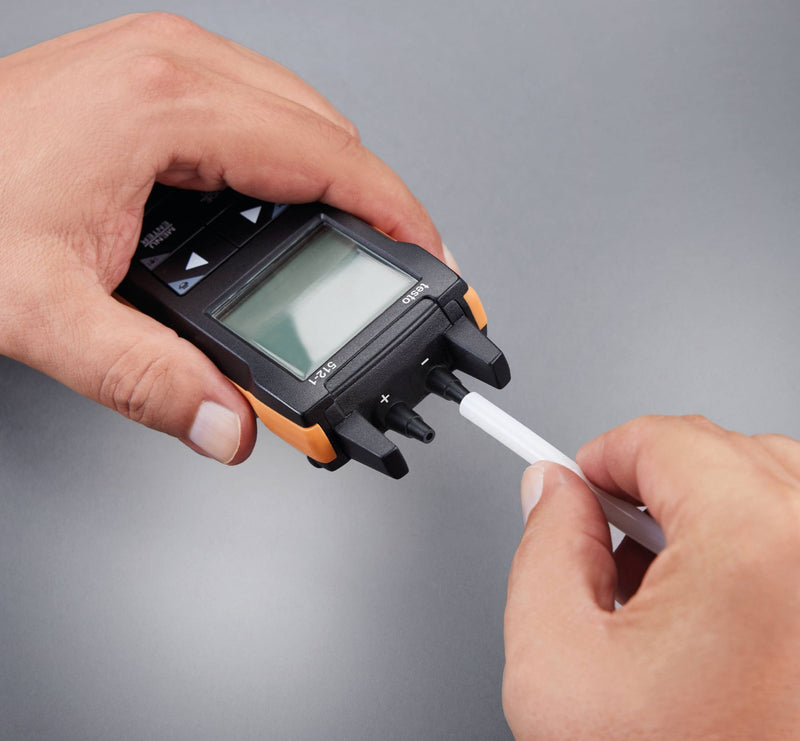 Testo 512-2 - Digital differential pressure measuring instrument with App connection