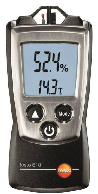 testo 610 - Compact Humidity/Temperature Meter